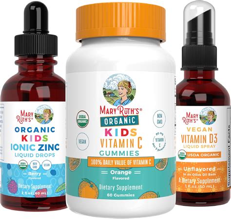 Maryruths Usda Organic Kids Ionic Zinc Drops Kids Vitamin