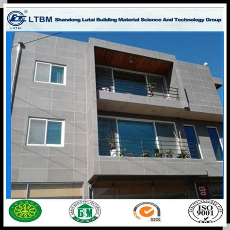 Non Asbestos Colored Fiber Cement Cladding Board Cement Board