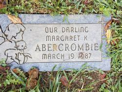 Margaret K Abercrombie 1987 Sconosciuto Monumento Find A Grave