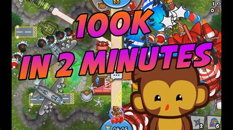 100K Medallions In TWO MINUTES Bloons TD Battles YouTube