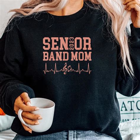 Senior 2023 Senior Band Mom Shirt Teeuni