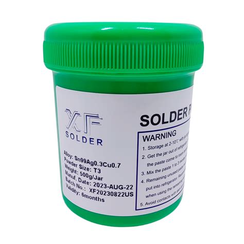 Lead Free Solder Paste Sn Ag Cu Sac From China Manufacturer