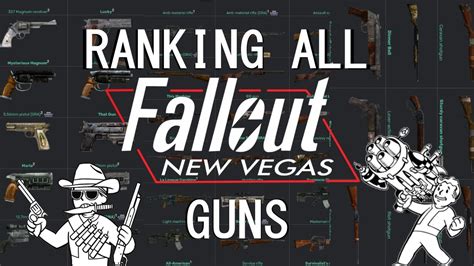 Every Fallout New Vegas Gun Ranked From Worst To Best Youtube