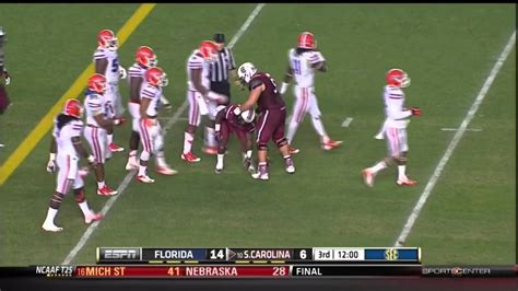 2013 Usc Vs Florida Shon Carson 13 Yd Run Youtube