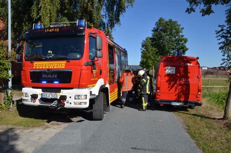 29 2019 Hilfeleistungseinsatz Feuerwehr Thedinghausen