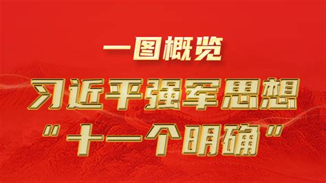 一图概览丨习近平强军思想“十一个明确”北京时间