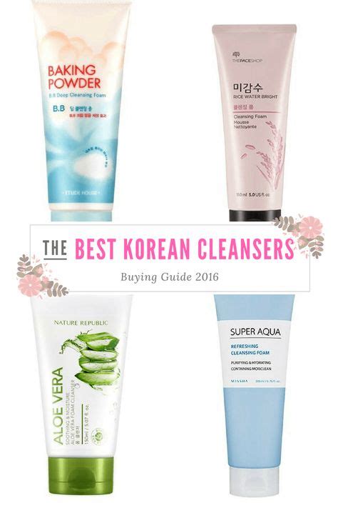 10 Best Korean Cleansers Buying Guide Korean Skincare Routine