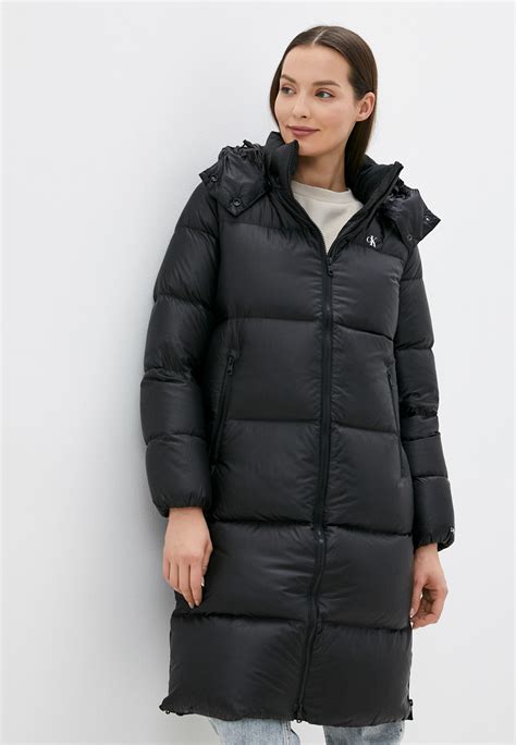 Пуховик Calvin Klein Jeans, цвет: черный, RTLAAV424901 — купить в ...