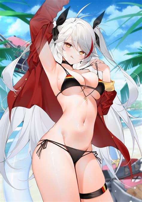 Prinz Eugen Azur Lane Prinz Eugen Bilan Hangxian Anime Ero