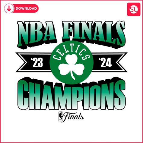 Nba Finals Champions Celtics Svg Svgland