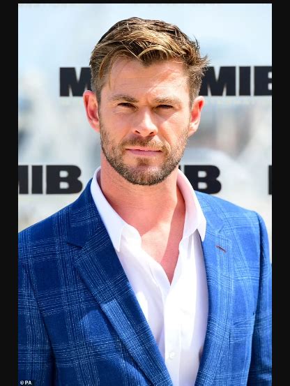 Actor Chris Hemsworth Announces Hes Taking Time Off Acting Days After Revealing He Has High