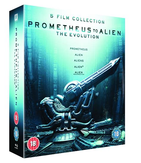 Prometheus To Alien The Evolution Blu Ray Box Set £1599 Delivered At