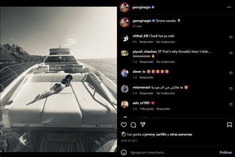 Georgina Rodríguez bikini Las imágenes más impactantes de Gio