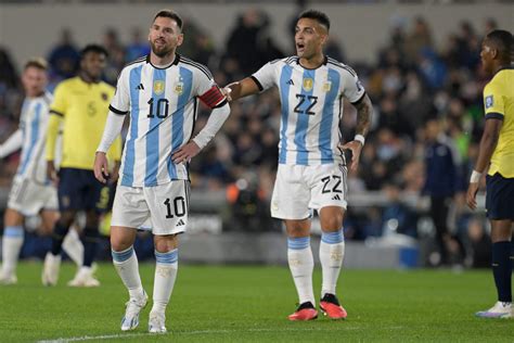 Argentina Per Non Solo Lautaro Martinez Dellinter La Probabile