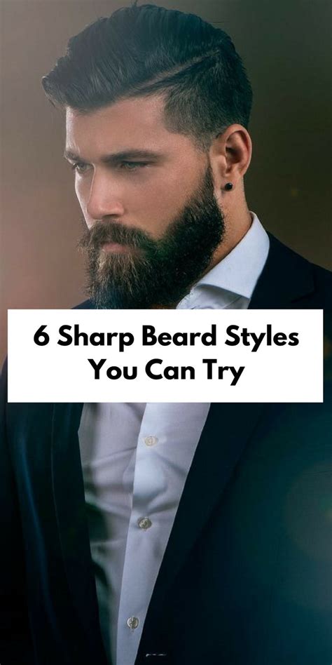 Sharp Beard Styles