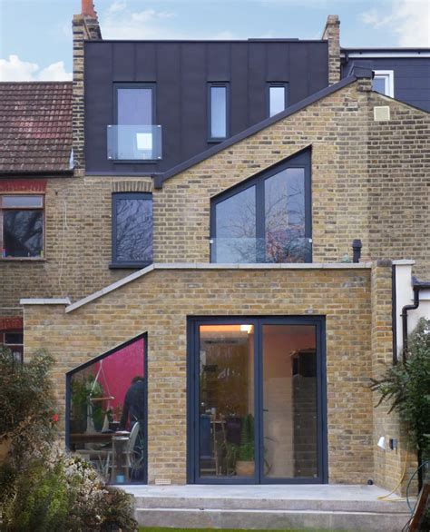 Zinc Loft And House Extension The Klassnik Corporation Lewisham House