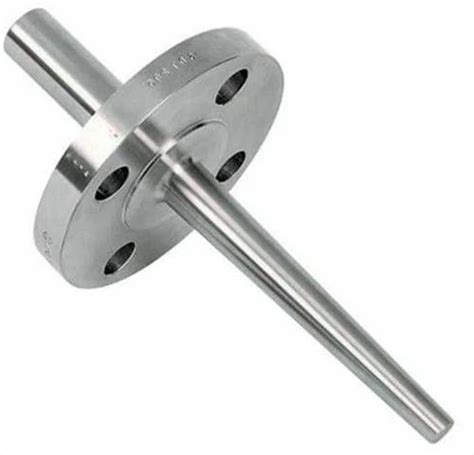 Stainless Steel RTD Threaded Flanged Thermowell Size 1 2 Inch At Rs