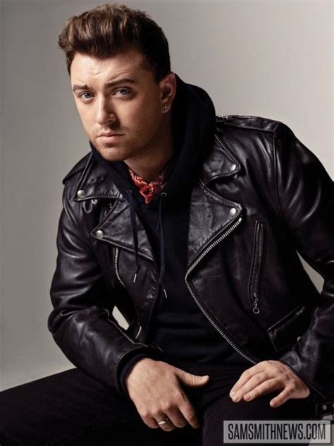 The Liberation Of Sam Smith Inside The Cover Story Mens Leather Coats