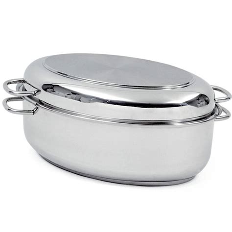 Stainless Steel Roaster Pans | Lehman's