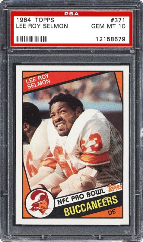 Auction Prices Realized Football Cards 1984 Topps Lee Roy Selmon