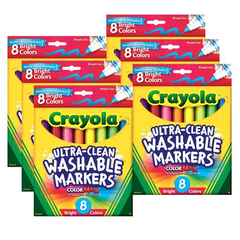 Teachersparadise Crayola® Colormax™ Ultra Clean Washable Markers