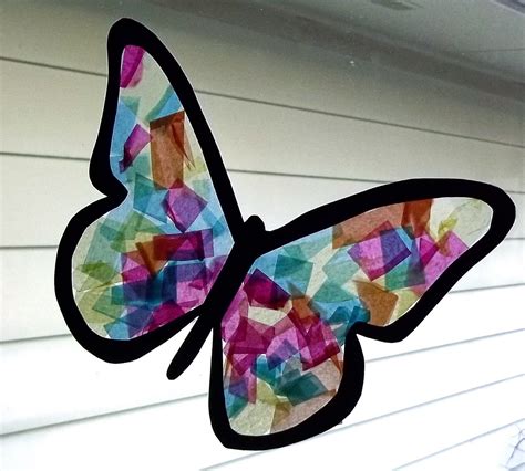 All Snug As A Bug: Stained Glass Butterfly