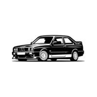 Bmw Car Silhouette Vector