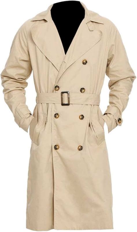 Uk Mens Beige Trench Coat