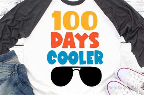 100 Days Cooler Svg Graphic By Realdreamart · Creative Fabrica