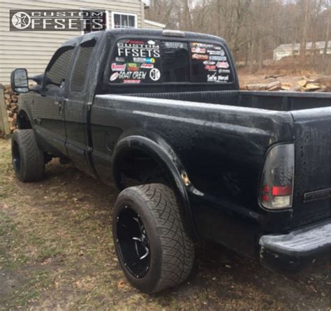 2005 Ford F 350 Super Duty With 20x12 44 Vision Prowler And 30550r20