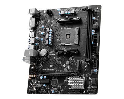 B450m A Pro Max Ii Motherboard Msi Global