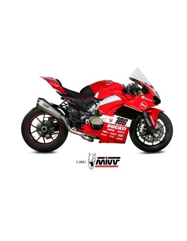 Sistema Completo Mivv X Delta Race Full Titanium Ducati Panigale V