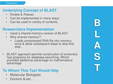 Basic Local Alignment Search Tool Blast