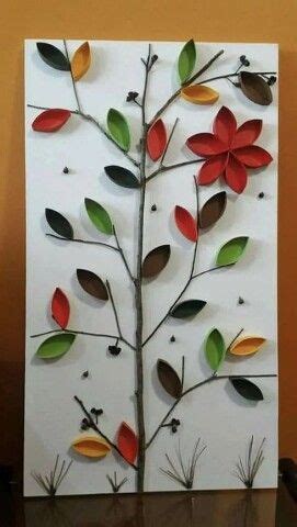 Hermosas Flores Reciclando Tubos De Papel De Ba O Artofit