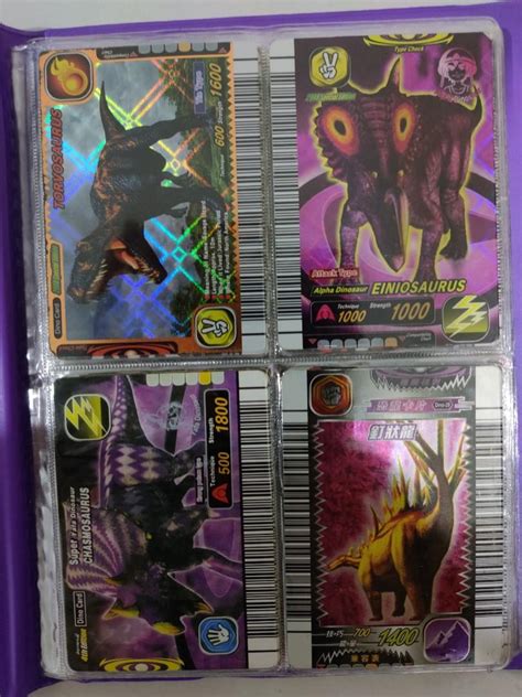 Dinosaur King Cards Hobbies Toys Toys Games On Carousell