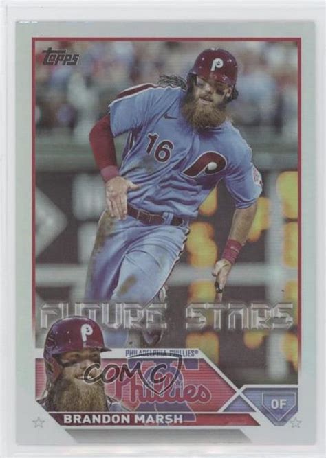 2023 Topps Series 1 Future Stars Rainbow Foil Brandon Marsh 237 EBay