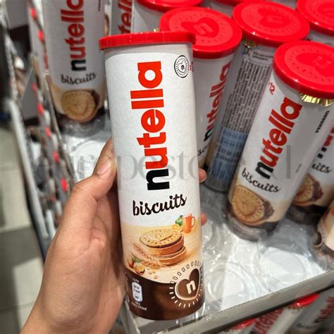 Jual READY STOCK Nutella Biscuit Tube 166g Shopee Indonesia