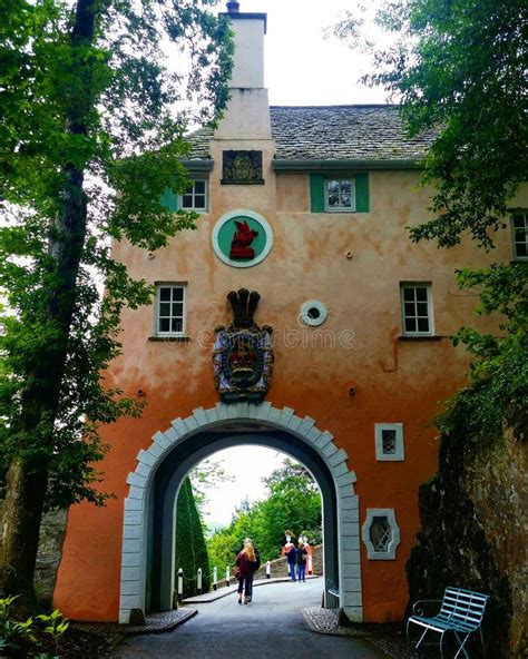 Portmeirion Architecture stock photo. Image of italy - 65647904