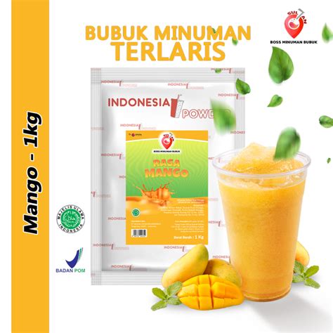 Jual Sultan Bubuk Minuman Mix Rasa Mango Mangga Instant Powder Drink