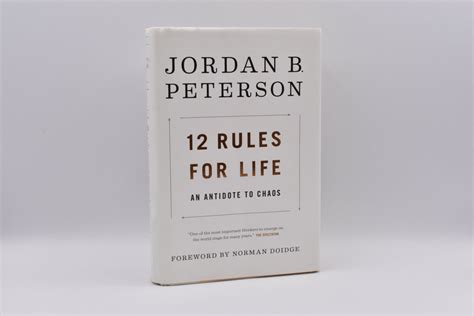 Rules For Life An Antidote To Chaos By Jordan B Peterson Near