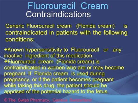 Fluorouracil Cream For Treatment Of Keratoses And Skin Lesions Ppt