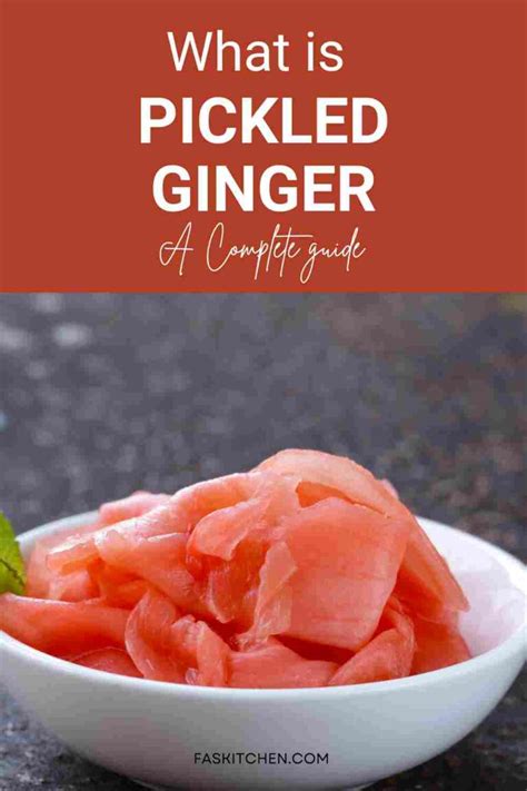 Pickled Ginger 101 Nutrition Benefits How To Use Buy Store