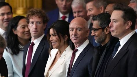 Investiture américaine Mark Zuckerberg Bernard Arnault Javier Milei