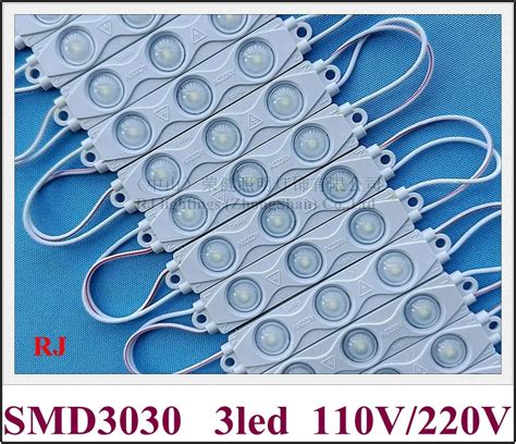 220V 110V Injection LED Light Module For Sign Letter 2W 250lm SMD 3030