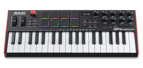 Akai Mpk Mini Plus Midi Keyboard Mit Pads Cv Und Sequencer Amazona De