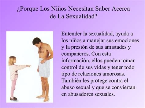 Sexualidad Infantil