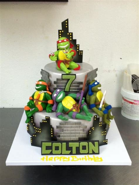 Teenage Mutant Ninja Turtles Birthday Cake Teenage Mutant Ninja