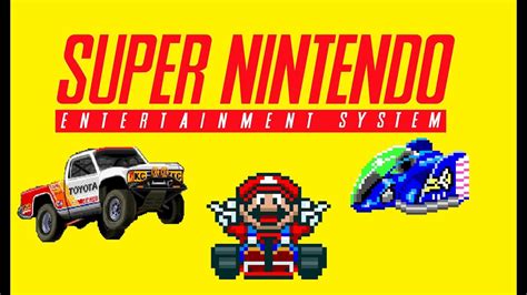 Top Best Snes Racing Games Youtube