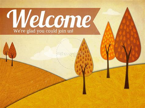 Fall Sundays Church PowerPoint Design | Clover Media