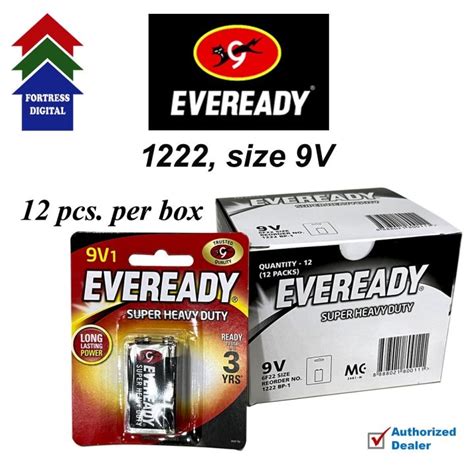 Eveready Super Heavy Duty Batteries V Battery Pcs Per Box